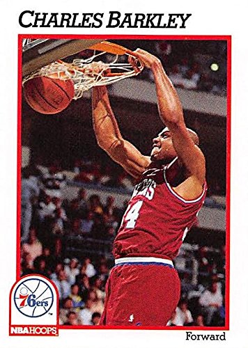 Charles Barkley Basketball Card (Philadelphia 76ers) 1991 Hoops #156 at  Amazon's Sports Collectibles Store