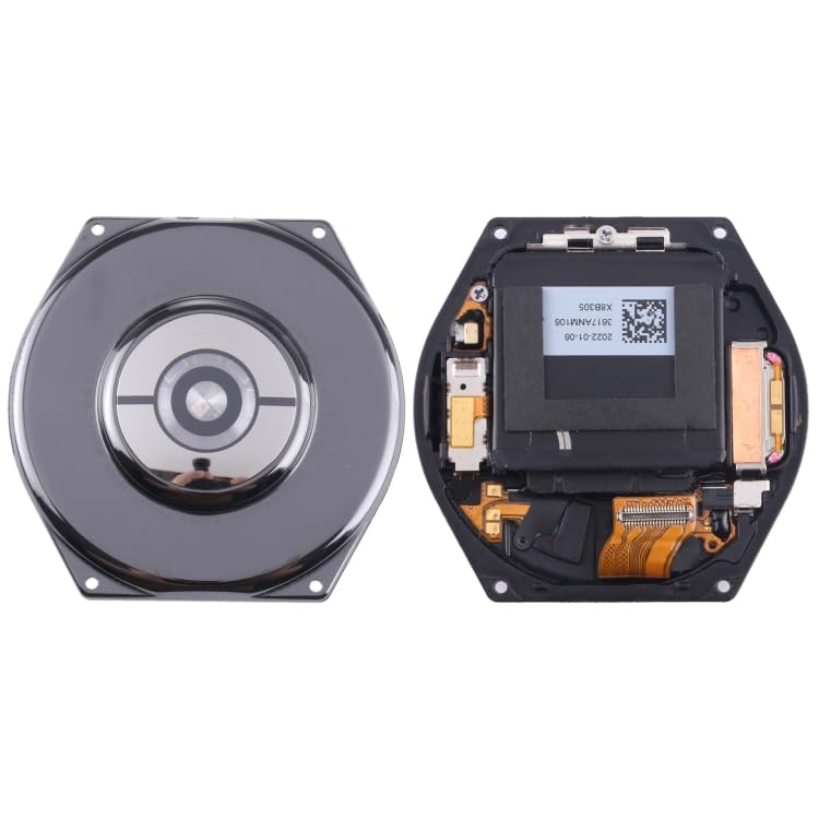 MEHNHOILIW Piezas de Repuesto de Relojes Inteligentes para Huawei Watch GT 3 Pro 46 mm de la Cubierta Posterior Conjunto con batera Accesorios