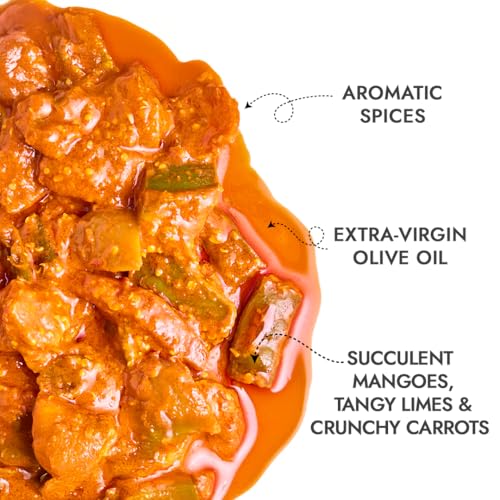 Image of ADF Soul Mixed Pickle | Spicy, tangy & textured | A flavour-packed mix of veggies in 100% Olive Oil. | 275 g