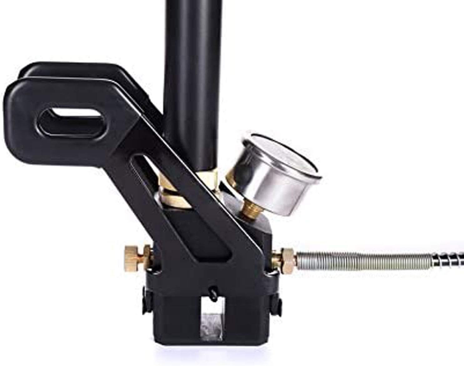 Cargador de estribo de 3 etapas PCP bomba de mano medidor de filtro de gas pistola de aire rifle Airrifle 4500psi pistola de aire sello plegable