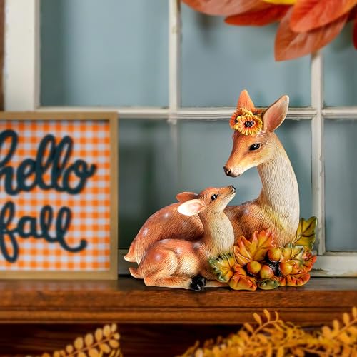 Garden Deer Decor Fall Animal Statue Outdoor Thanksgiving Autumn Decoration - image 5