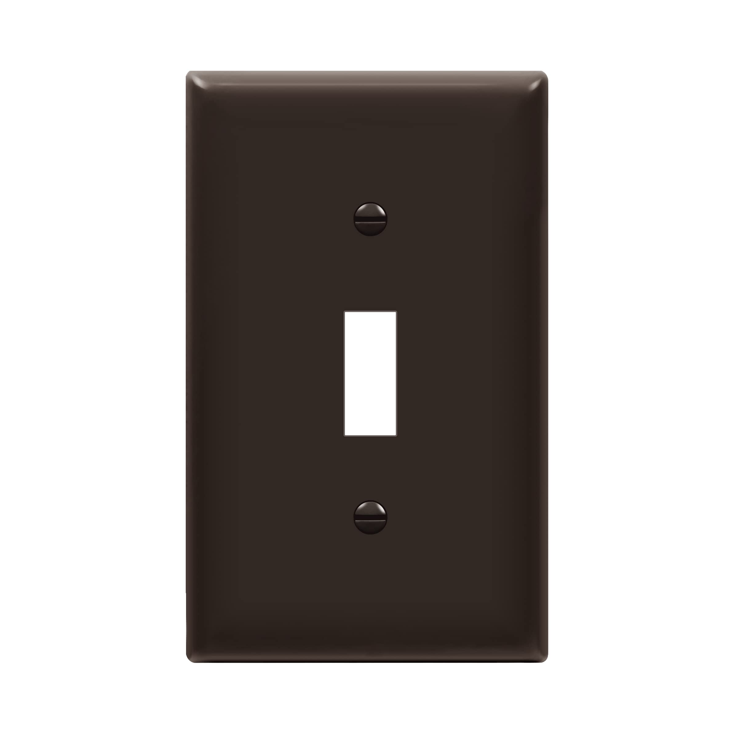 ENERLITES Toggle Switch Plates - 5 Pack, Durable & White -10 ENERLITES Toggle Switch Plates - 5 Pack, Durable & White -10