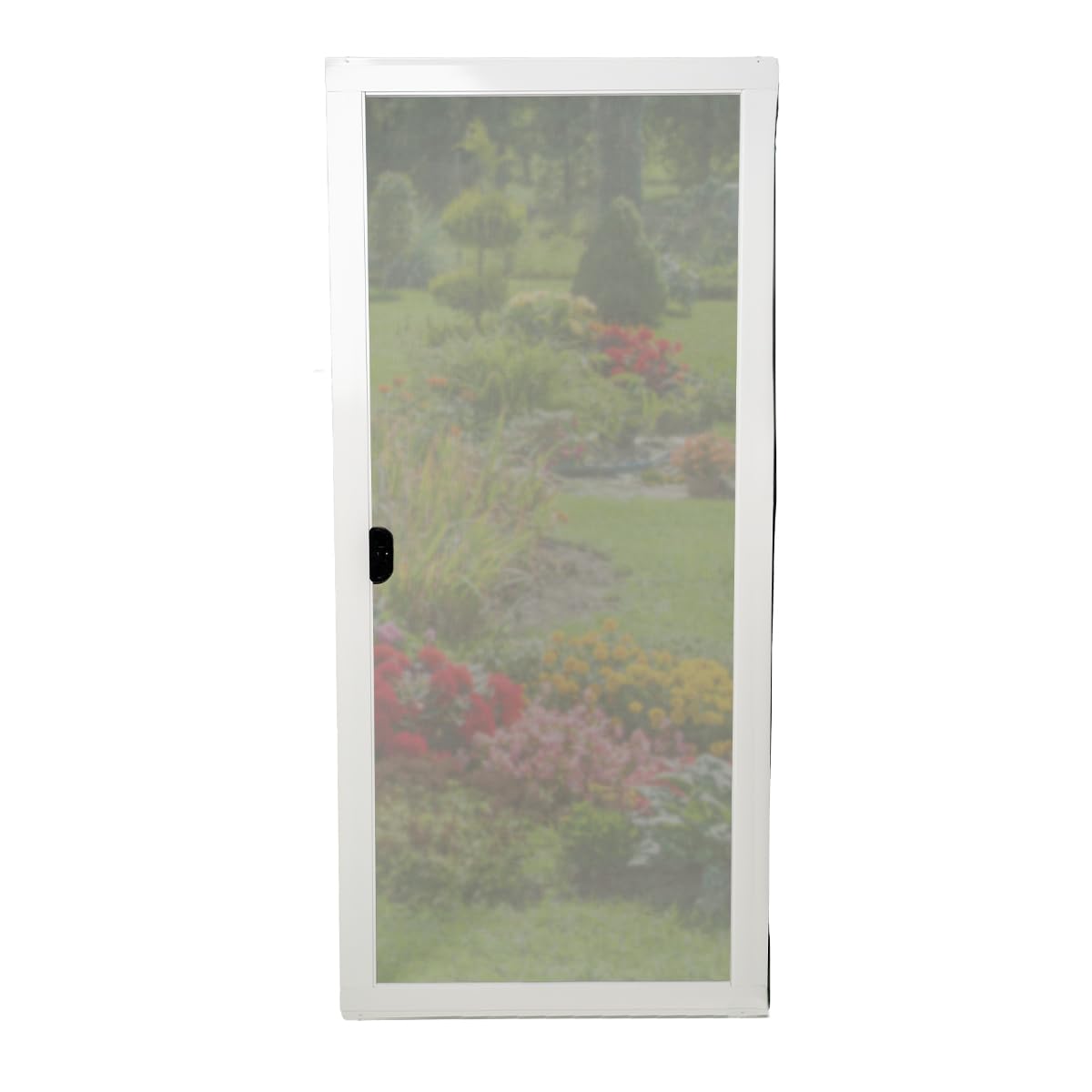 Photo 1 of Sliding Patio Screen Door with Pet-Proof Petscreen® Mesh – 30? White, Fully Assembled, Adjustable Fit 78?–81? for Most U.S. Door Frames