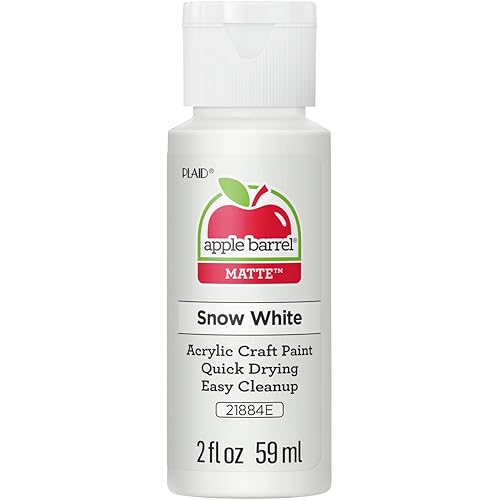 Apple Barrel Snow White Paint, 2oz