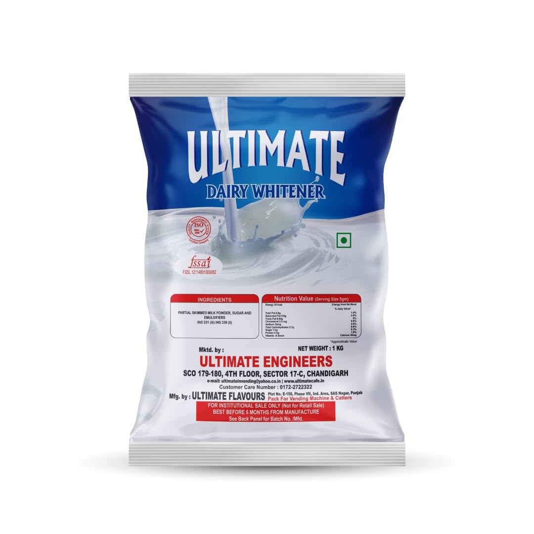 Ultimate Flavours Premium Dairy Whitener | Creamy & Rich Milk Powder for Tea, Coffee & Beverages | Instant Dissolving | 1kg-image-35