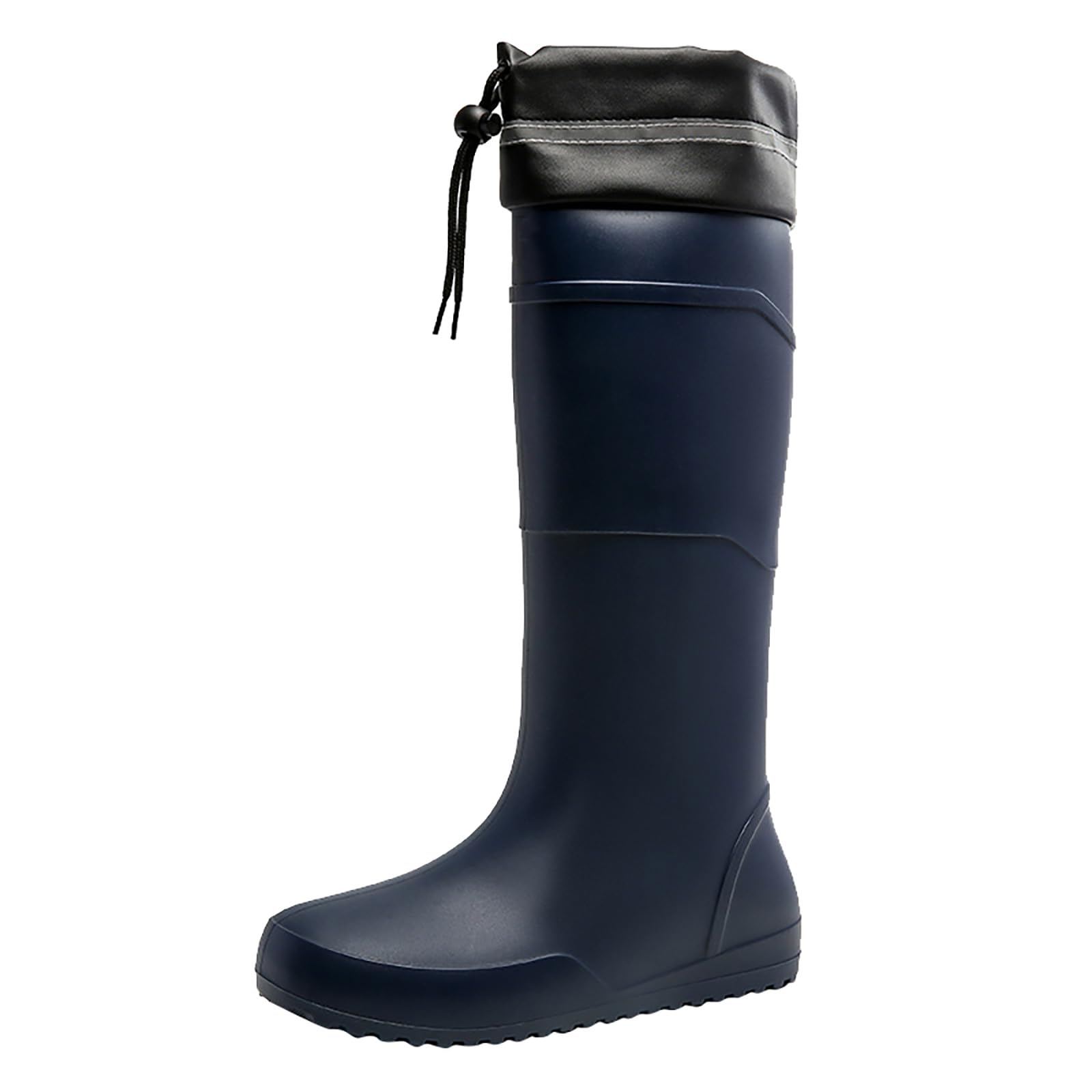 Gummistiefel Damen Halbhoch, Regenstiefel Herren Gummistiefel Weit