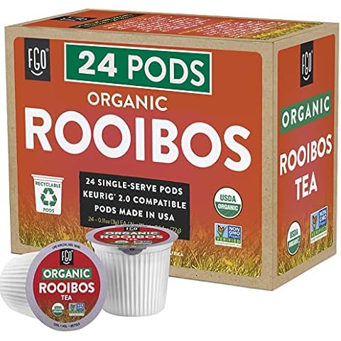 FGO Organic Rooibos Tea K-Cup Pods Cover