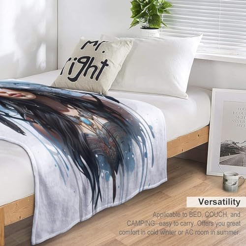Couverture Polaire Chaude et Légère DreamChatcher Plaid Doux Moelleux