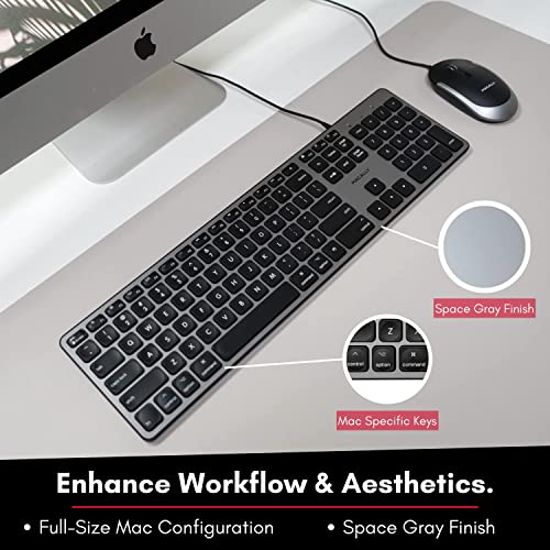 Macally Backlit Keyboard and a 1080P Webcam, Made for You