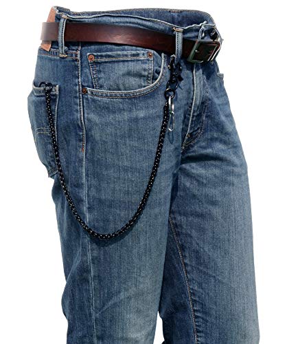 Ruth&Boaz Spiral With 3 Clasp Stainless Steel Wallet Chain3