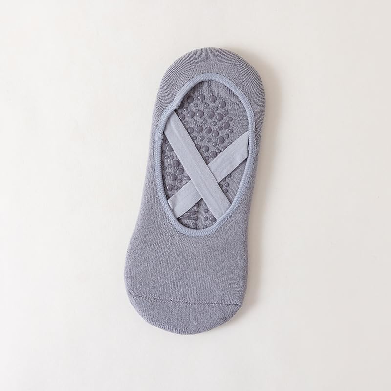 Yoga Socks for Women Grips & Straps for Pilates Barre Ballets Dance Barefoots Workout4