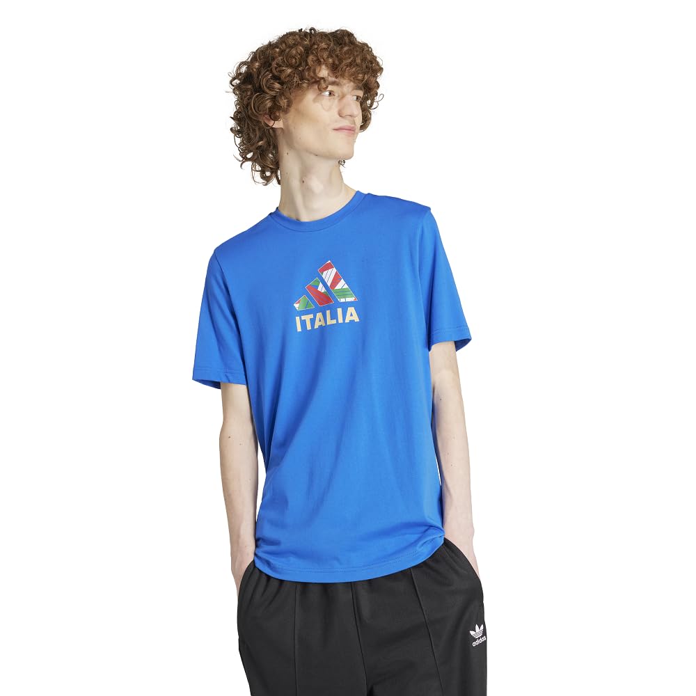 adidas Italy Fan Graphic T-Shirt Camiseta de Italia Fan Graphic Hombre