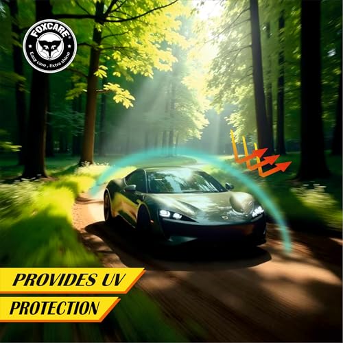 Image of Foxcare Carnauba Hard Wax for Cars & Bikes | 180g Paste Wax | Brazilian Grade 1 Carnauba | UV Protection | Scratch & Swirl Remover | 6 Month High Gloss Paint Protection