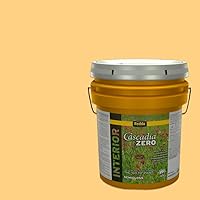 Vista 100 de Rodda Paint CASCADIA ZERO Interior Semi-Gloss Paint & Primer in One, Quart, Gold Tweed