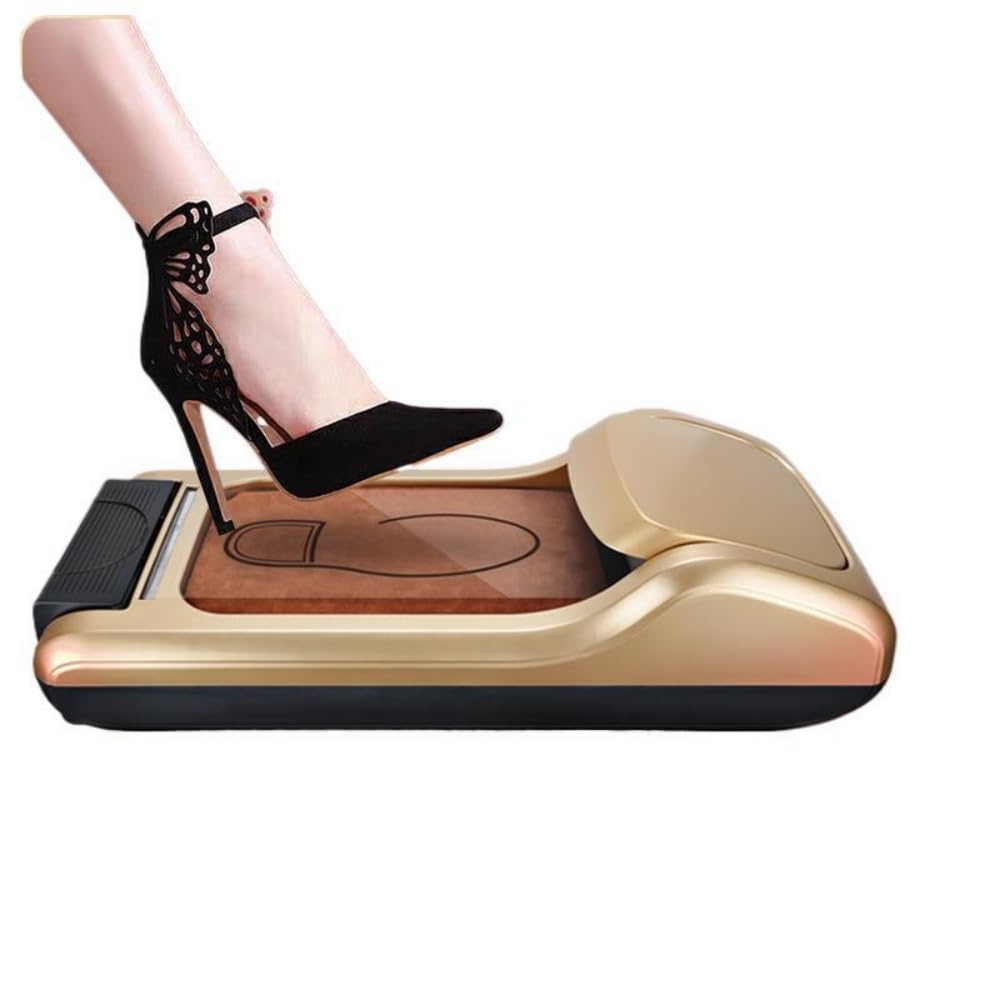 JNNJ自動靴フィルムディスペンサー、靴フィルム付き靴ラッピングマシン