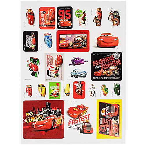 128 Seiten großes XXL Malbuch - A4 - Disney Cars - Auto - Lightning McQueen - mit vielen Sticker & Aufkleber - Dickes… – Bild 6