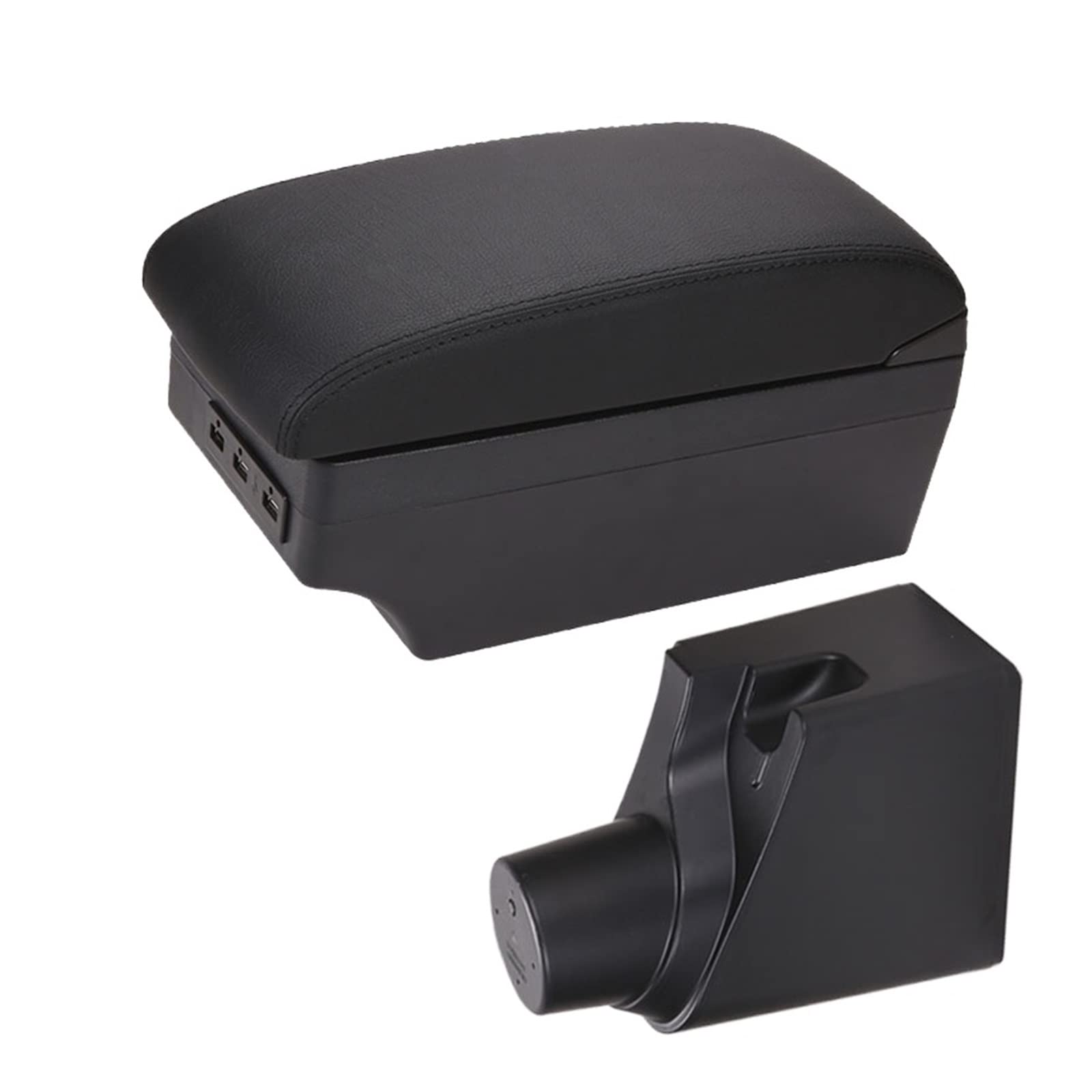 Baiqimv For Toyota For Yaris Hybrid 2015 2016 2017-2020 2021 Car Armrest Box Retrofit Parts Interior Details Storage Box USB(A2 7USB)