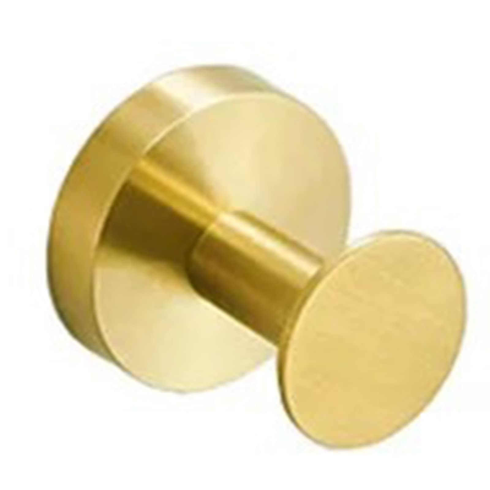 Ganchos para abrigos, Ganchos para perchas, Ganchos for toallas, ganchos for baño, ganchos for toallas de pared, paquete de 2, ganchos dorados for abrigos, ganchos resistentes for batas, for baño, coc