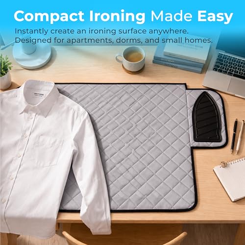 Tapis de repassage magnétique premium textile isolant et silicone - 5
