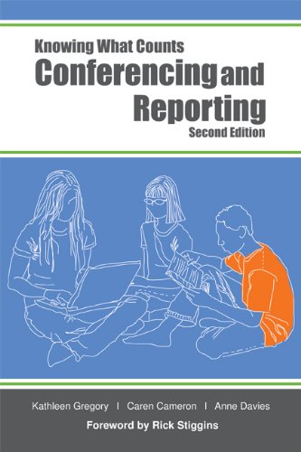 Conferencing and Reporting (Knowing What Counts) 1935543792 Book Cover