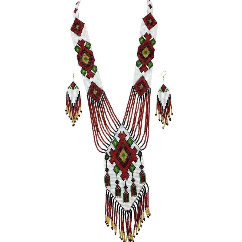 Joyas ucranianas Gerdan LKBEADS de cuentas: el regalo ideal de bisutería artesanal en capas