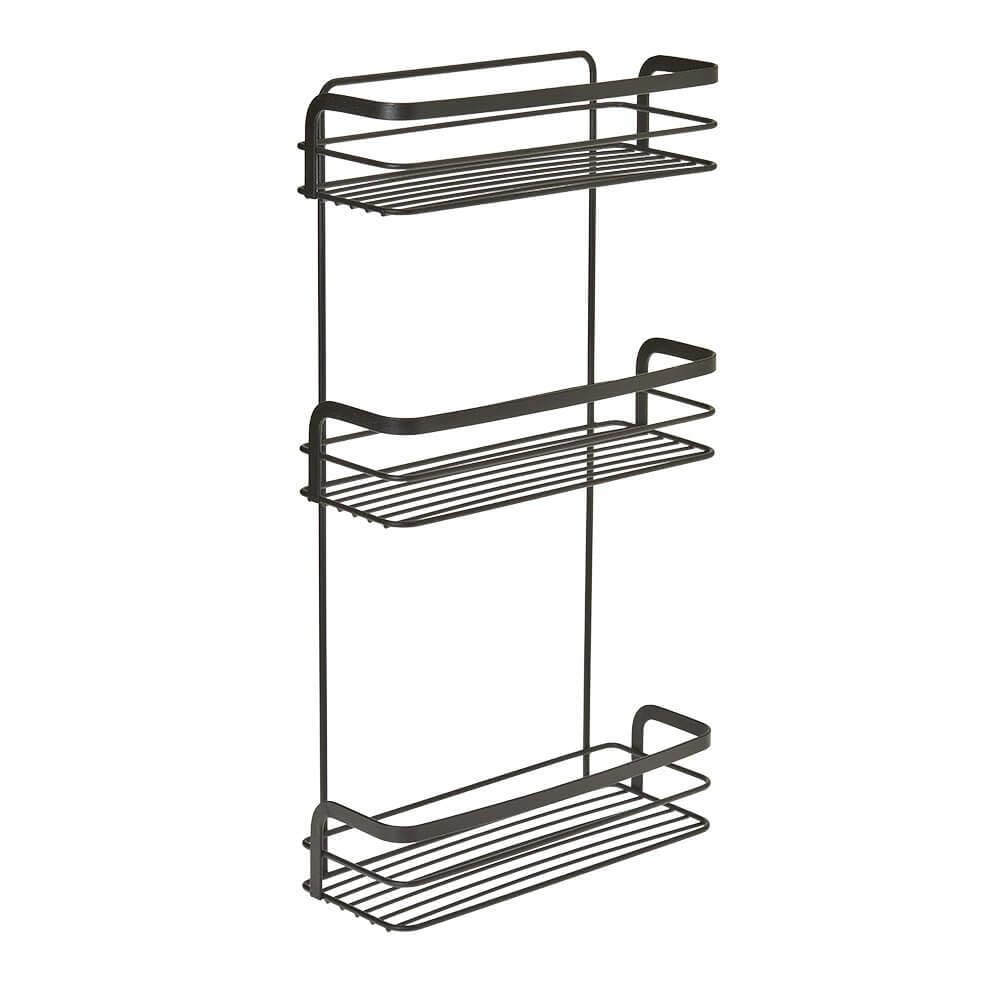 Shelving Unit Metaltex solution gain de place petit coin buanderie