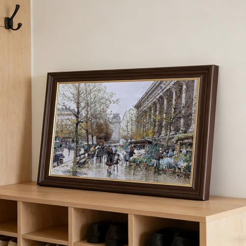 Impression sur toile de qualité supérieure, chef-d'œuvre d'Eugene Galien-Laloue 20,3 cm