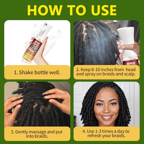 Spray Hidratante para Locs 10fl oz miniatura 6