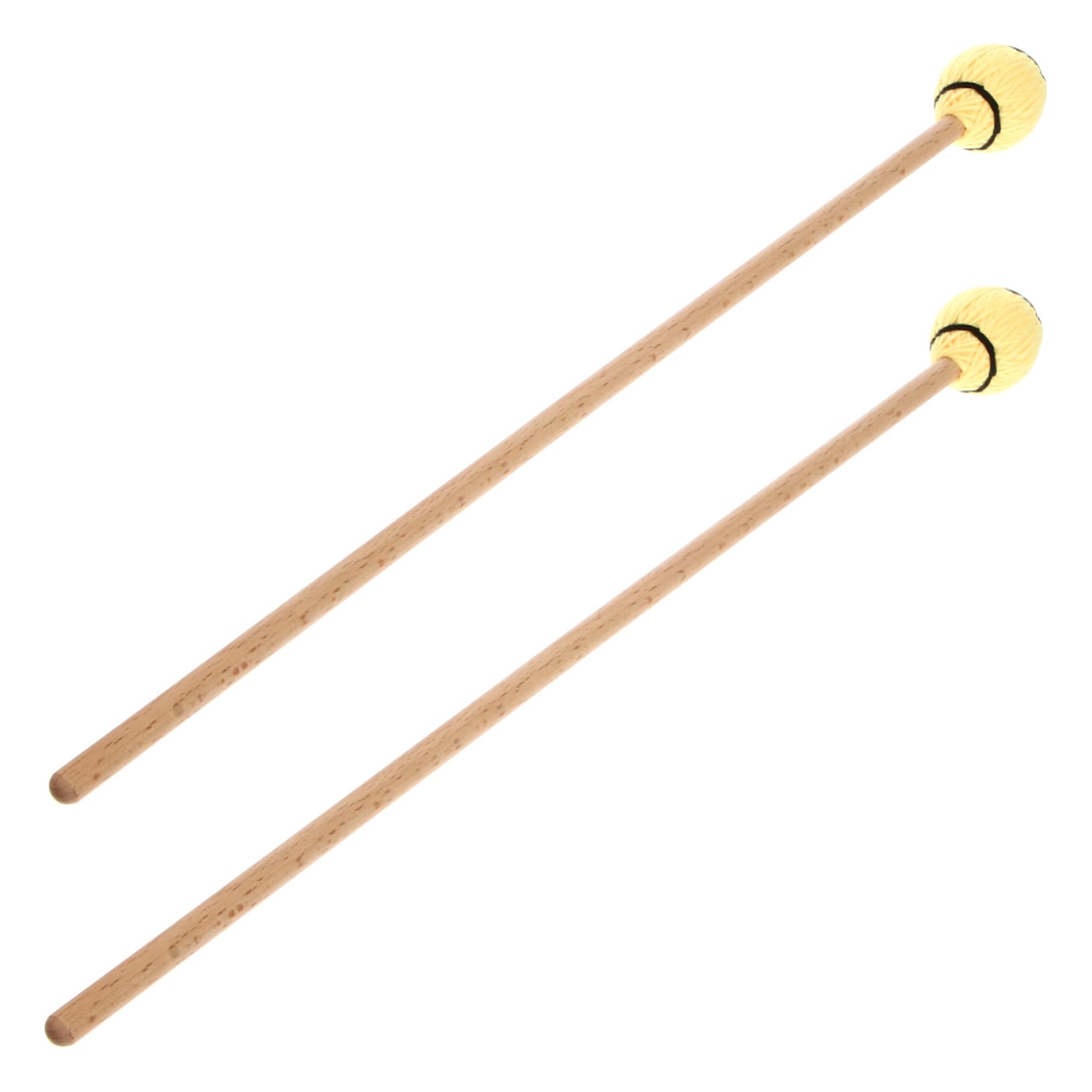 Toddmomy 2Pcs Maple Marimba Mallets Instrument Sticks for Musicians Durable Drum Hammers with Excellent Craftsmanship and Smooth Finish Marimba Accessories for Practice