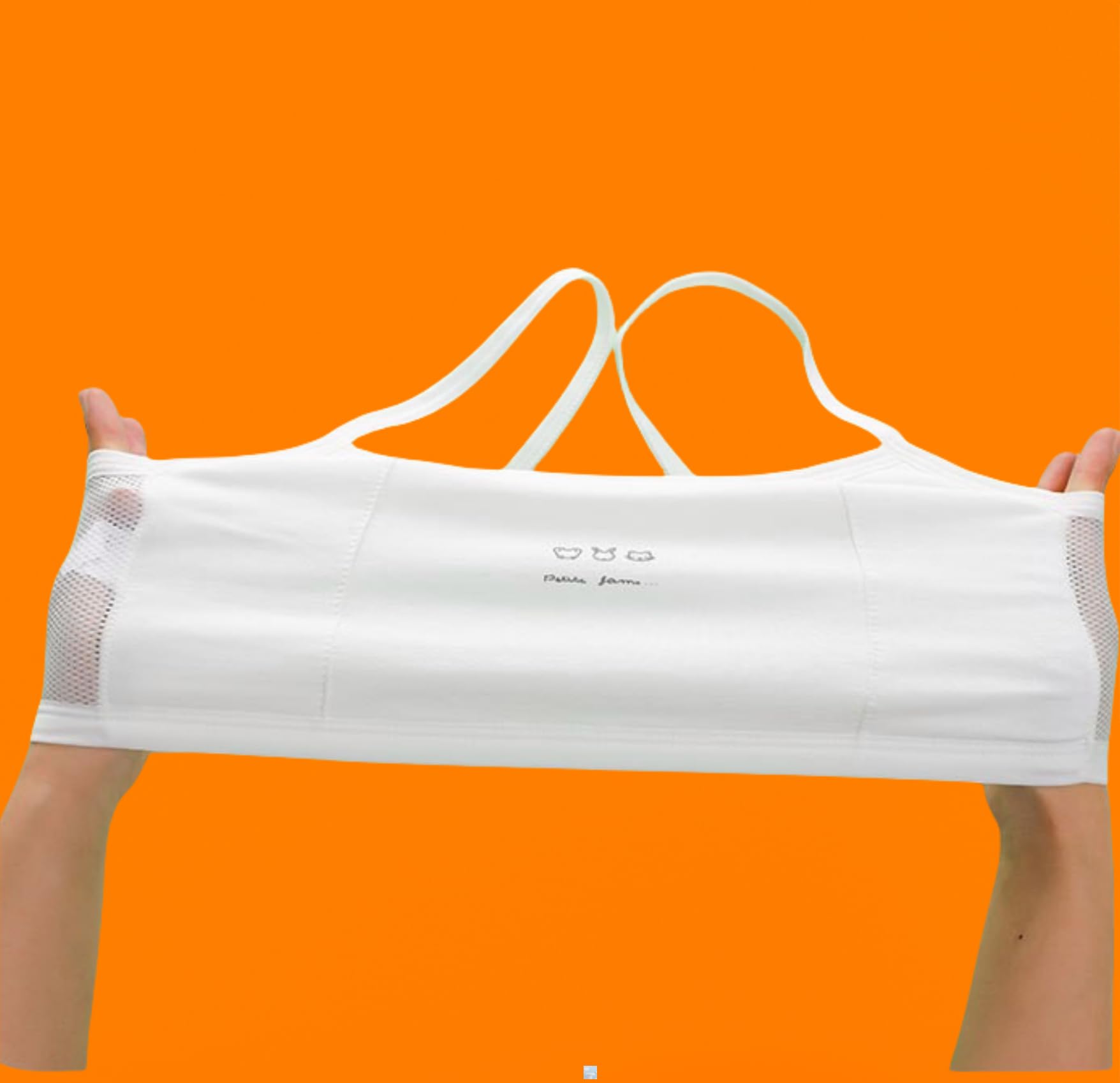 JYCY Lot de 4 soutiens-gorge de sport pour filles de 8 à 16 ans - Soutien-gorge d'entraînement - Doublure en coton ouaté - Soutien-gorge sans couture pour adolescentes