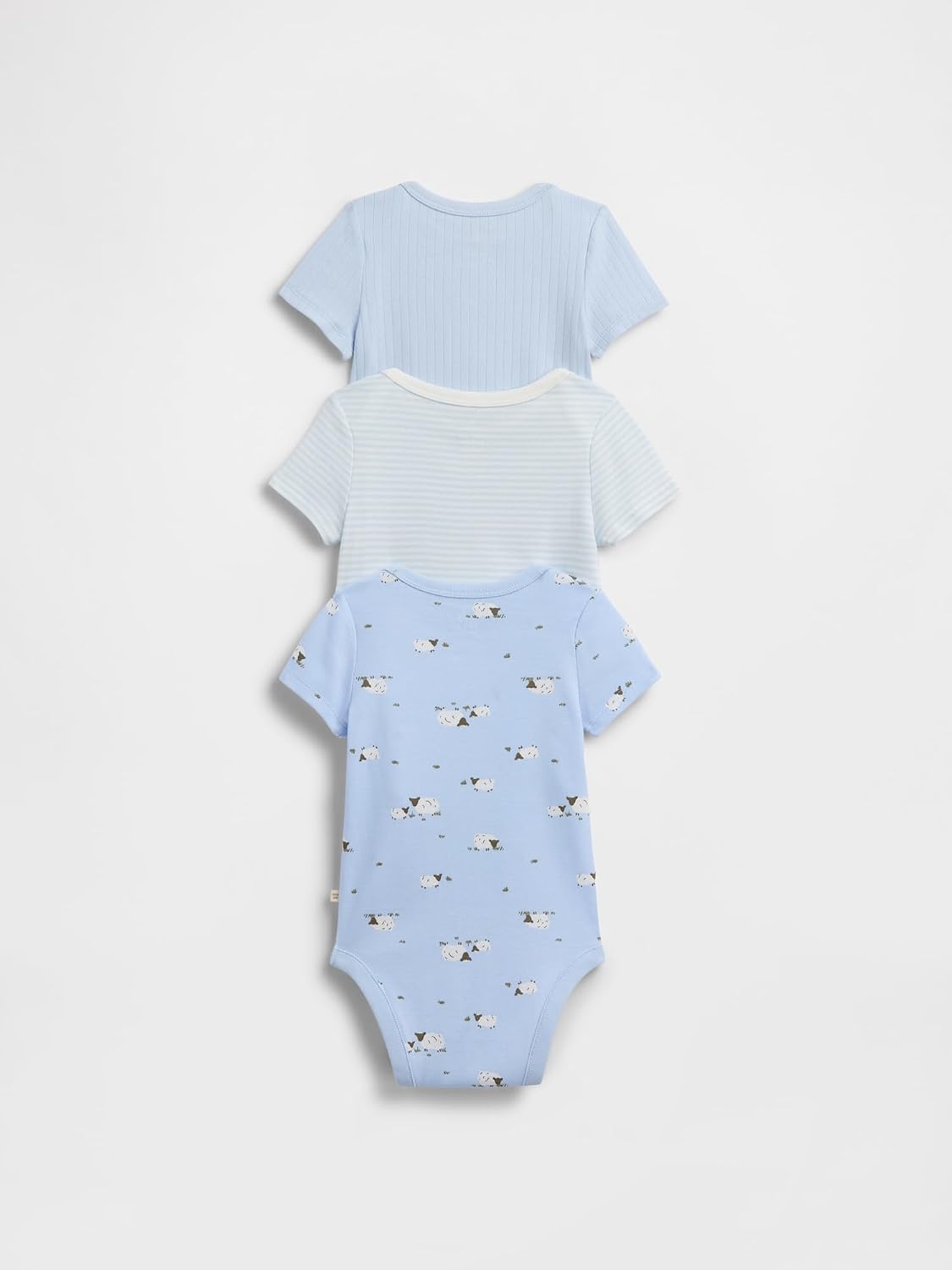 GAP Baby 3-pack Short Sleeve Bodysuit