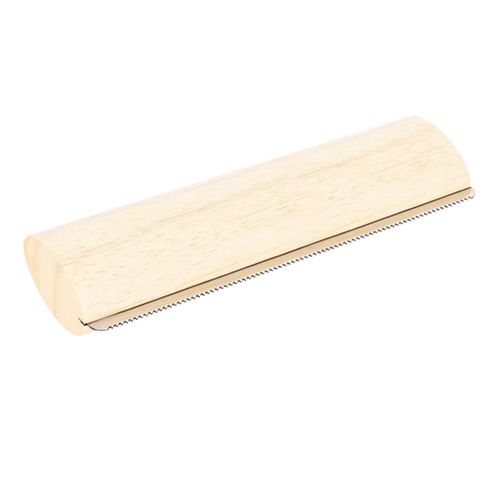 Cepillo para Pelo de Mascotas, Peine de Aseo, Herramienta Desenredante, Eliminación de Pelo Suelto, Material de Madera, Cómodo, Fácil de Usar, Piezas, Madera Clara, 25.4 Cm X 7 Cm X 3.6