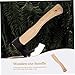 Jorzer Axe Handle Wooden Short Ax Handle Replacement Hatchet with Hanging Hole Smooth 14.6inch Curved Axe Handles
