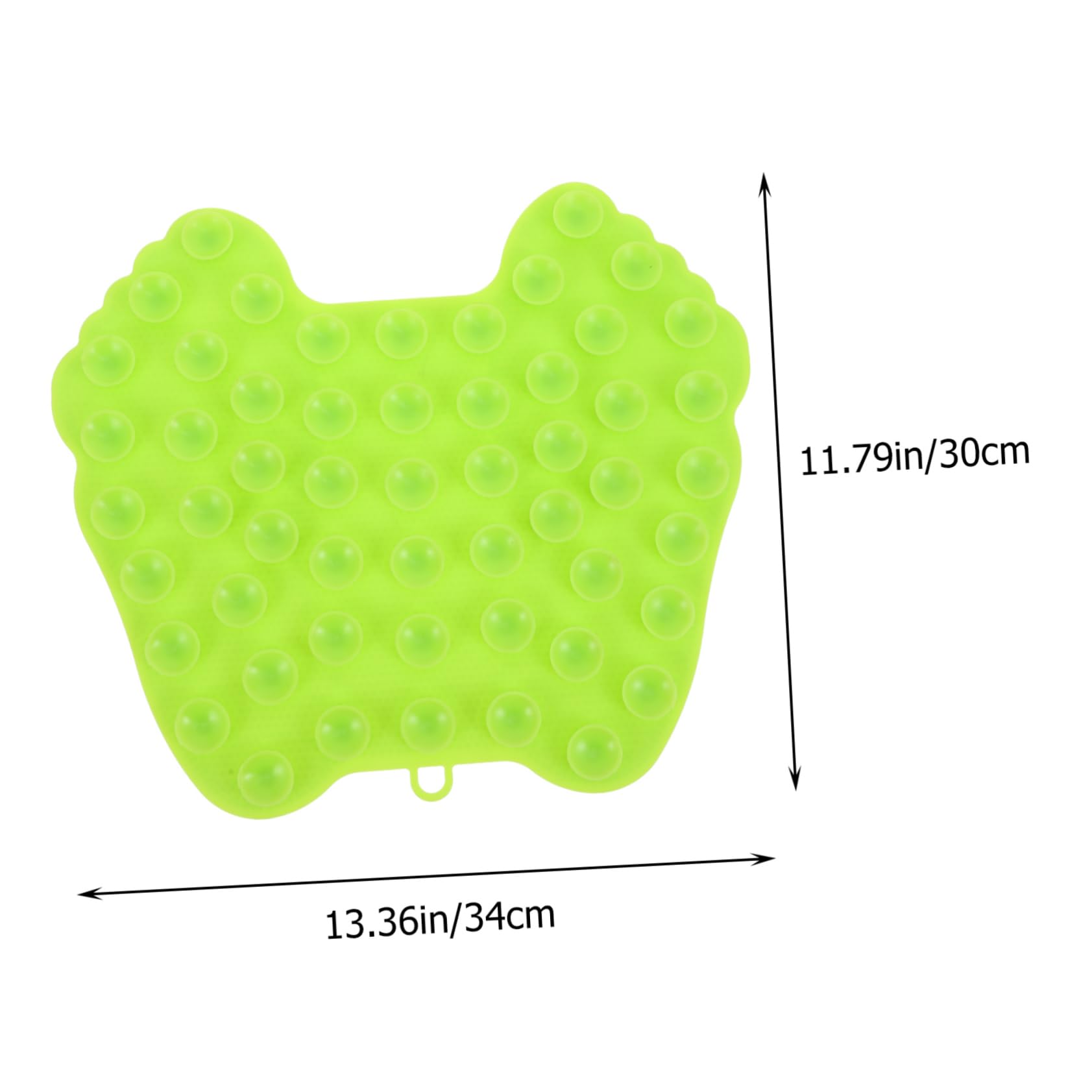 PLAFOPE Limpiador De Pies De Silicona Antideslizante Para Ducha y Baño Cepillo De Masaje De Pies
