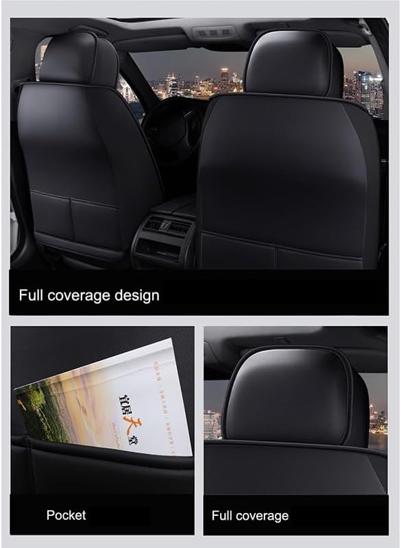 Miniatura 5 de Fundas de asiento de automóvil de 5 asientos compatibles con KIA Ceed, Rio Carens, Camival, Ceed, Picanto, Telluride, Cerato Cadenza, K3, K5, K9,