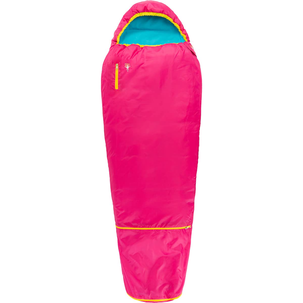 Grüezi-Bag Kolorowy śpiwór, unisex, różowy, jeden rozmiar