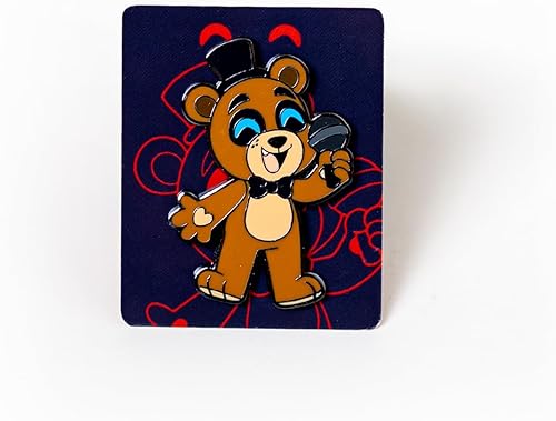Vista 2 de Youtooz Five Nights At Freddy's Pin, pines oficiales de FNAF, colección de pines de coleccionistas FNAF incluye pin de Youtooz Five Nights At