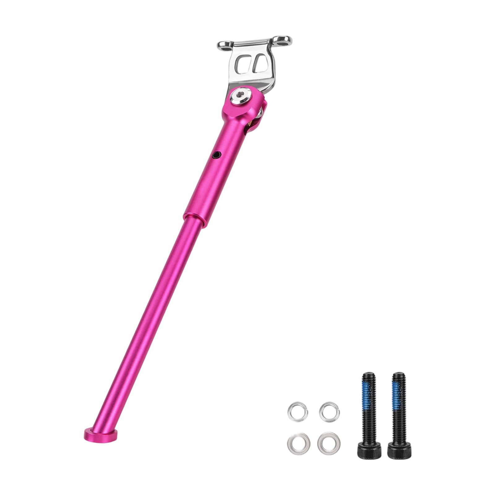 QIAOLIDA Aluminum Alloys Bicycles Kickstand Parking Stand Adjustable Side Rear Parking Rack for Triple Folding Bike Accessories