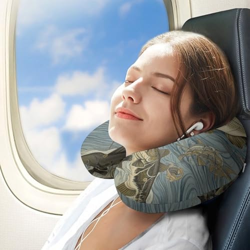 Almohada de espuma viscoelástica tamaño único en U miniatura 3