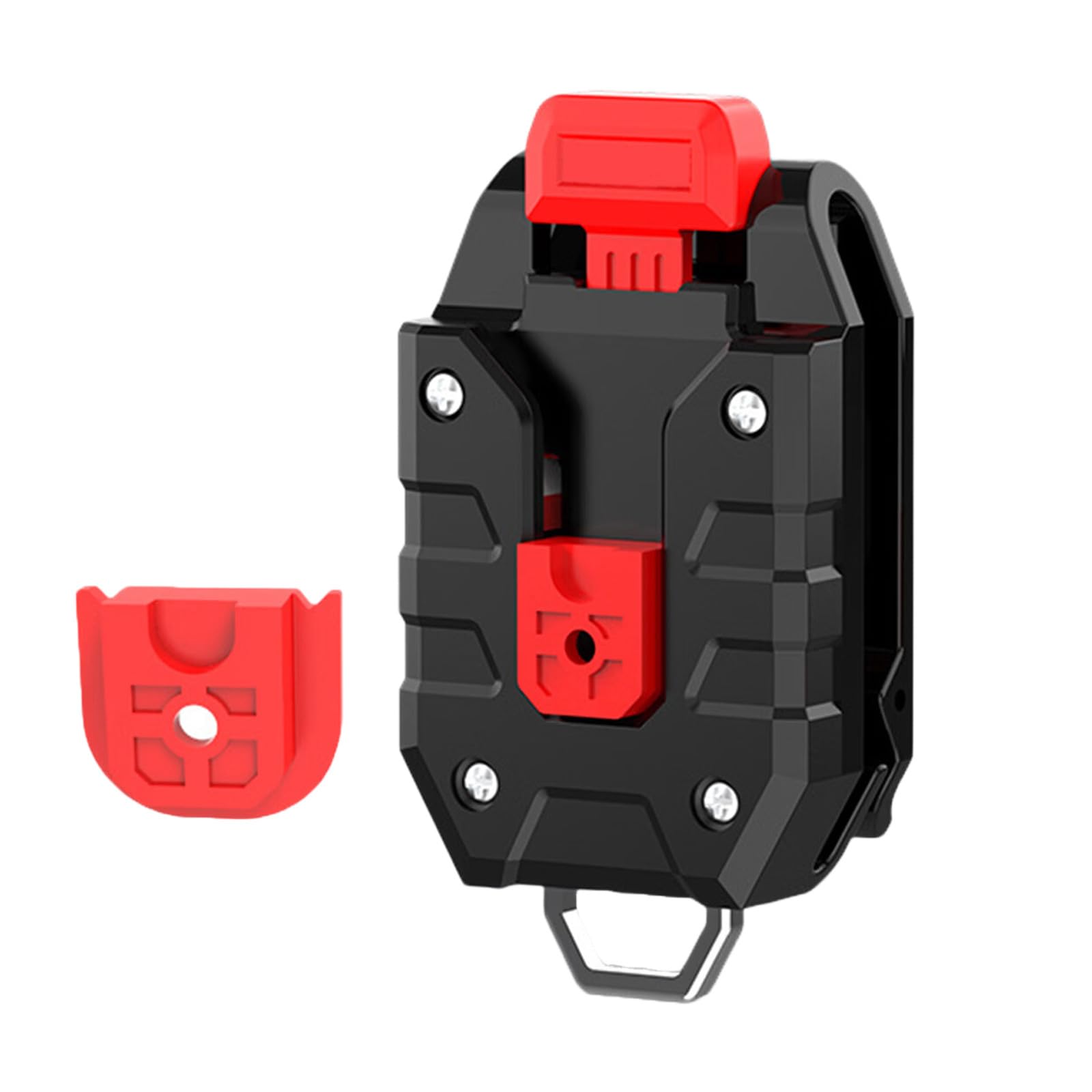 Retractable Measuring Tape Holder with Button Release Fit Tools Includes Feature Measuring Tape Mount