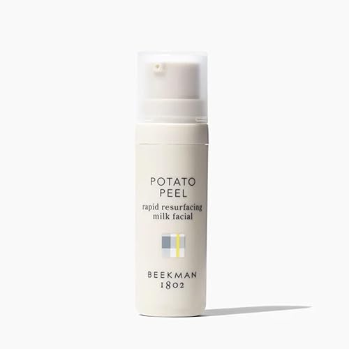 Beekman 1802 - Cáscara de patata Sin fragancia Facial de leche de rejuvenecimiento rápido Cáscara en casa Reduce visiblemente la apariencia de