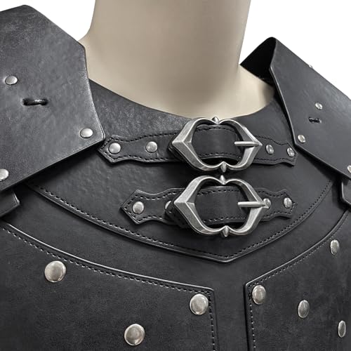 Armure de poitrine médiévale ajustable pour éviter les costumes rigides