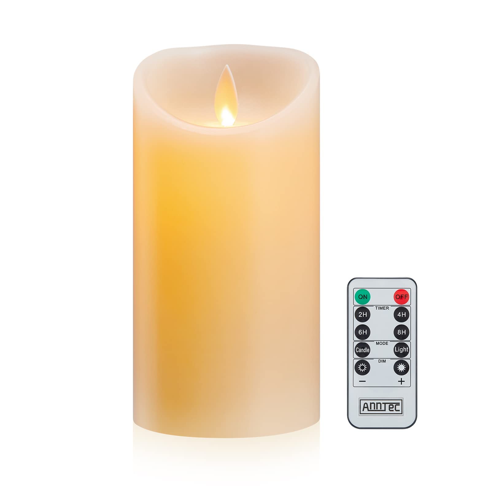 Amazon.co.jp : AnnTec LEDキャンドルライト ロウソク 本物の炎のよう