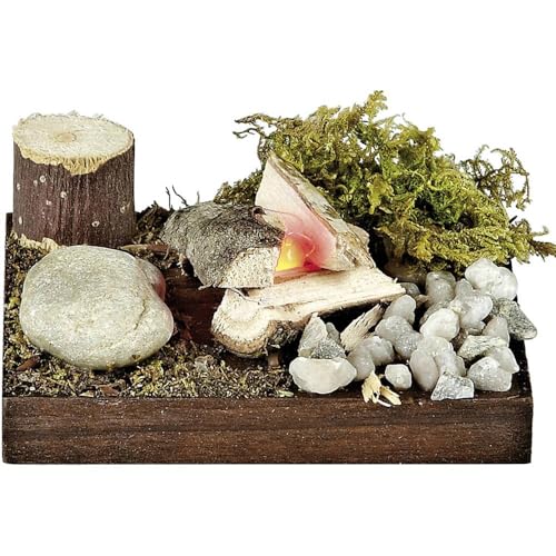 Kahlert Licht 49696 - Minipuppenzubehör - Lagerfeuer mit Flacker-LED,...