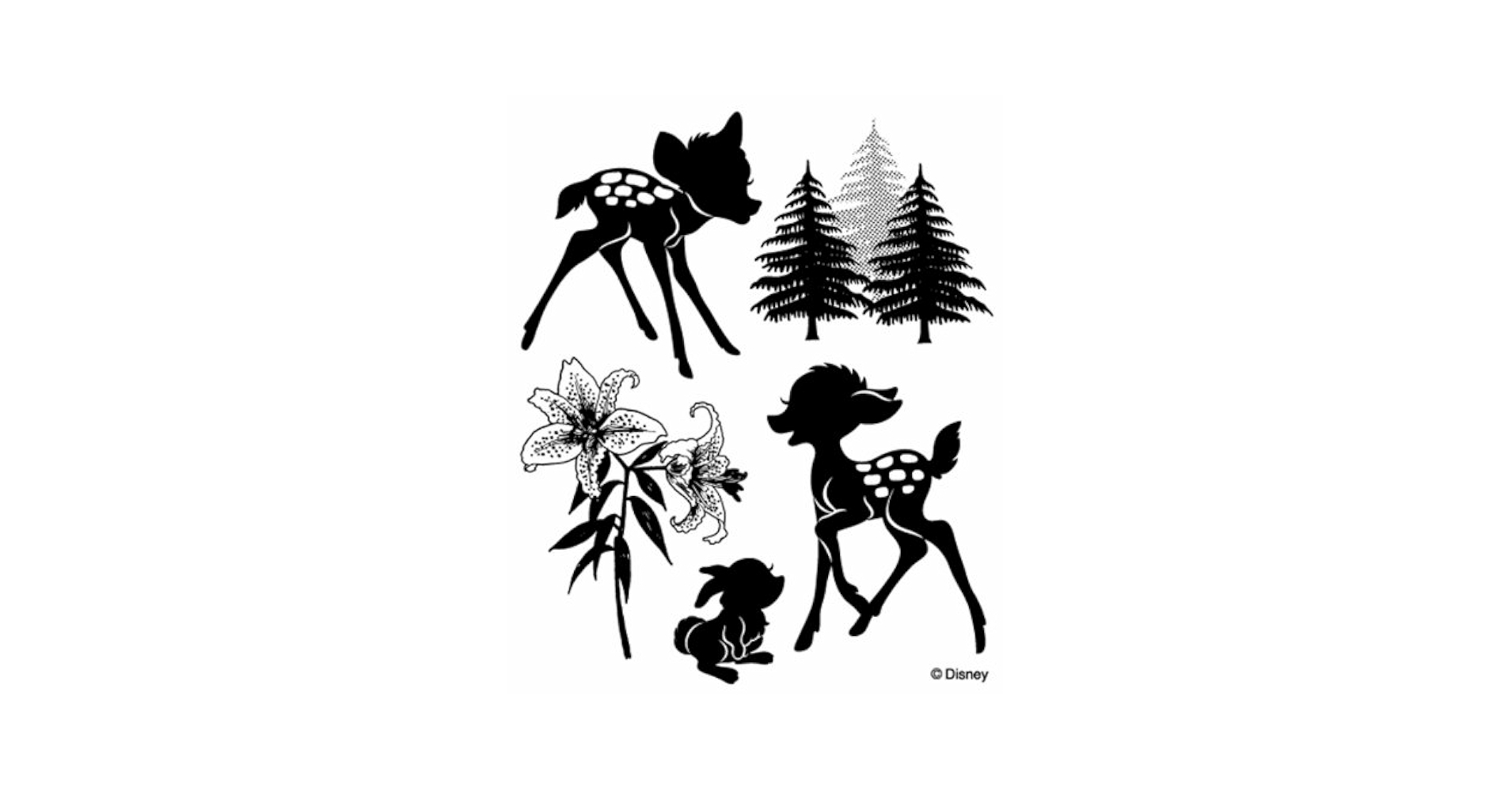 bambiページ Amazon.co.jp: Bambi シルエットスタンプ : Toys & Games