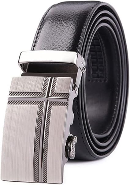 Amazon Co Jp Hlmskd メンズベルト男性レザーベルトファッション本革バックルウエスト男性の結婚式の金属 Color A Size 130cm ファッション
