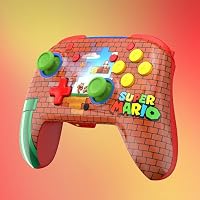 Turtle Beach Rematch Wireless Controller: Mario Bricks Reveal – Offiziell Lizenziert von Nintendo für Nintendo Switch 2 und 1 - C Button nicht vorhanden – Ansicht 9