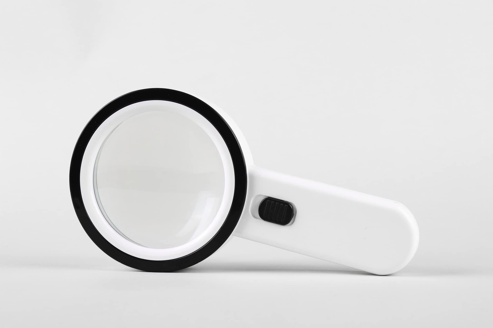 Lupa de lectura Lupa de Mano con lámpara LED e interruptor de Pulsar y tirar Lupa de lectura con Luz LED para leer letras pequeñas