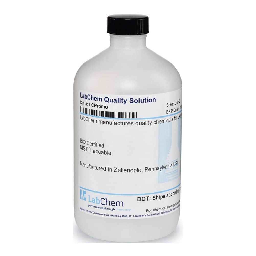 LabChem LC122201 Buffer Solution, pH 2.0, 500 mL Volume