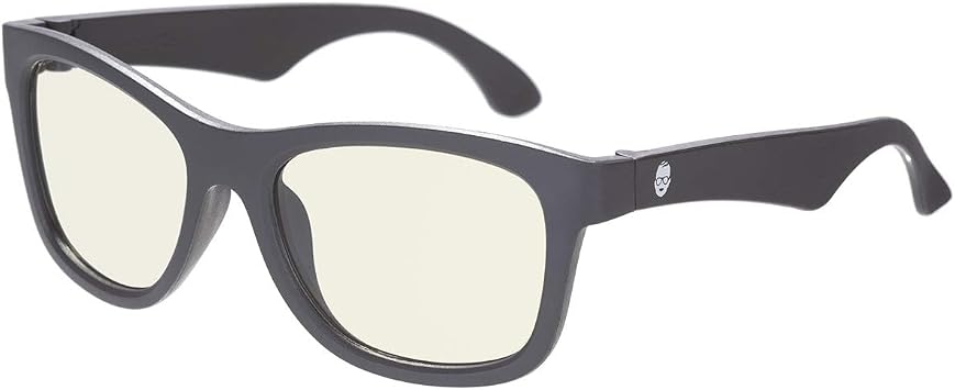 Babiators Blue Light Blocking Kids Glasses, Black Ops Navigators, Ages 3-5